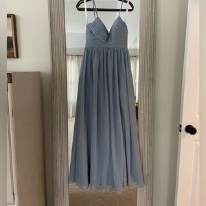 Azazie Dusty Blue Bridesmaid Dress